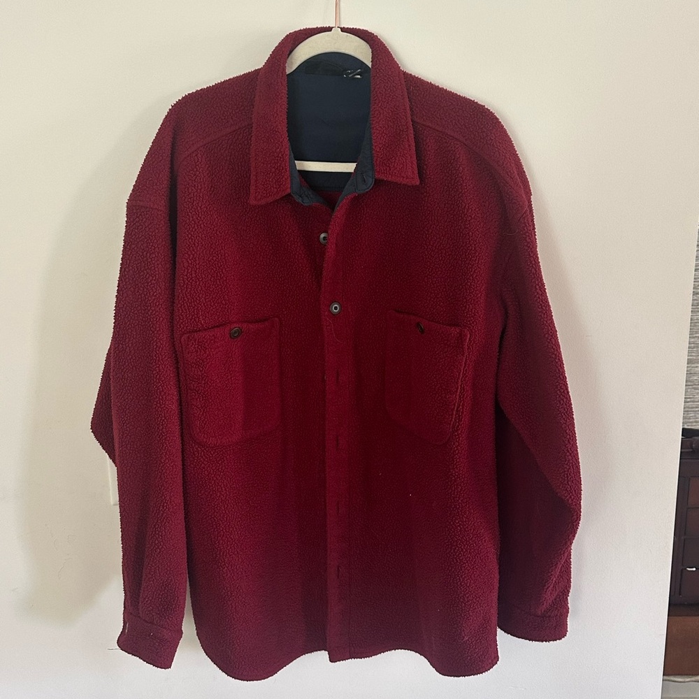 VTG Patagonia Shearling Fleece Overshirt/Chore/Shirt Jacket - Men’s XL